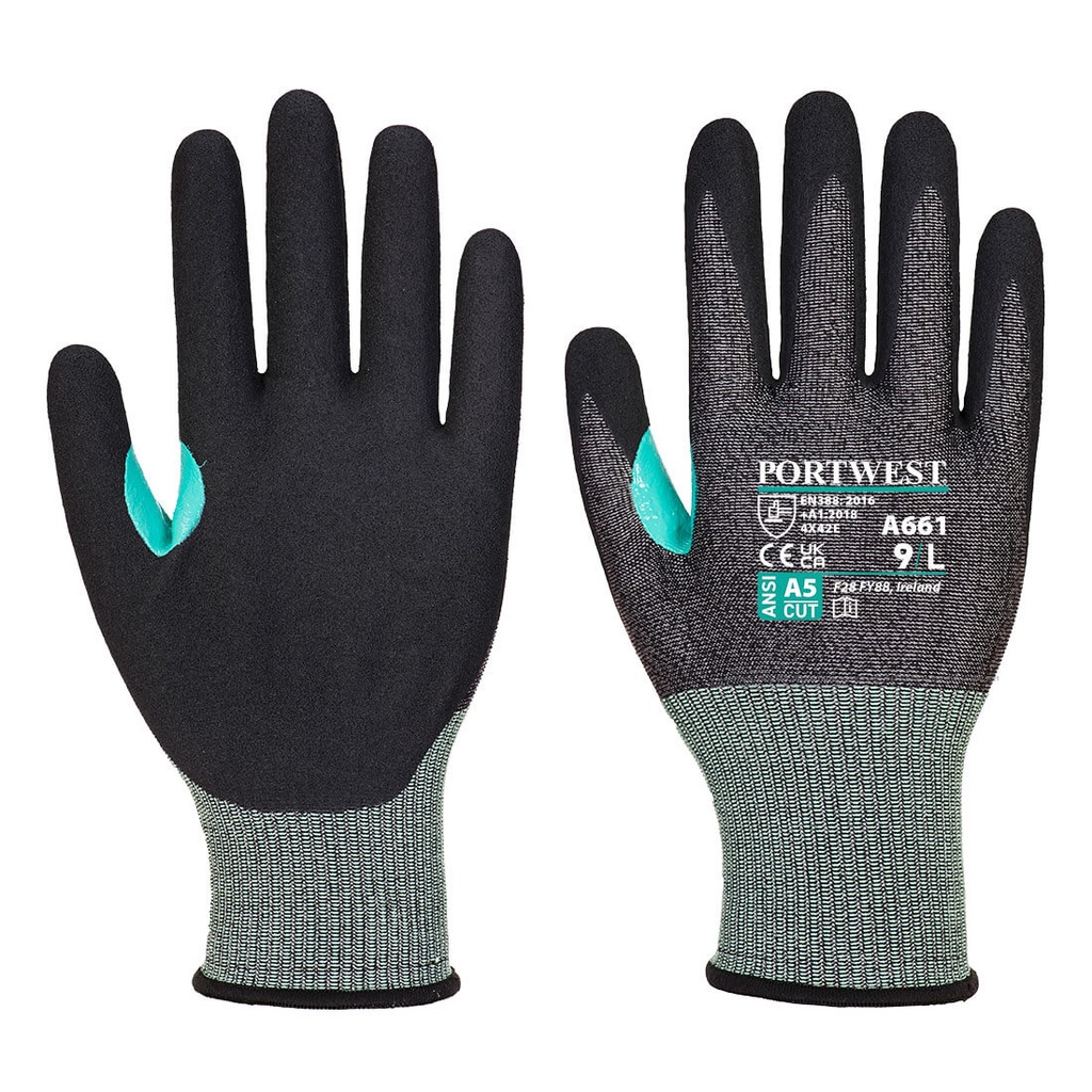 Gant anti coupure en mousse nitrile VHR18 - réf. A661