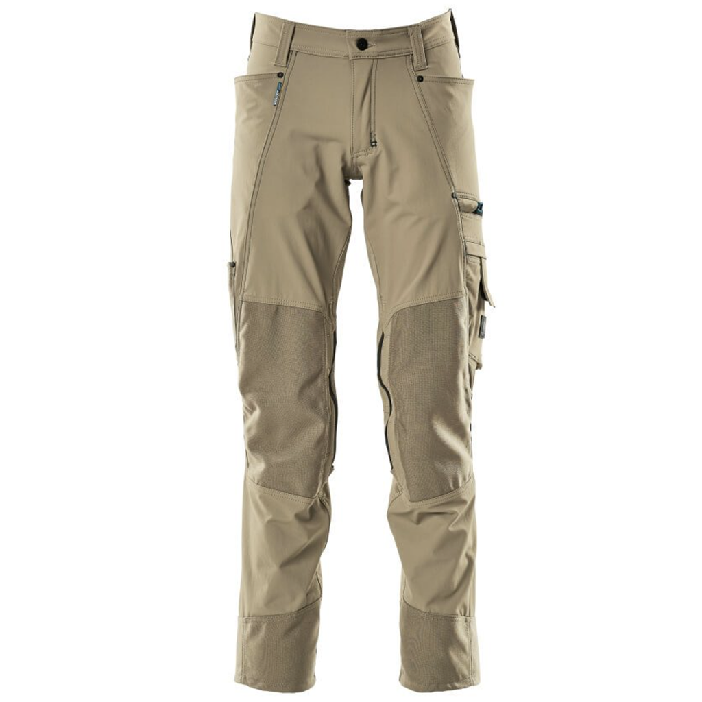 Pantalon, poches genouillères, stretch entrejambe 82 - réf.  17179