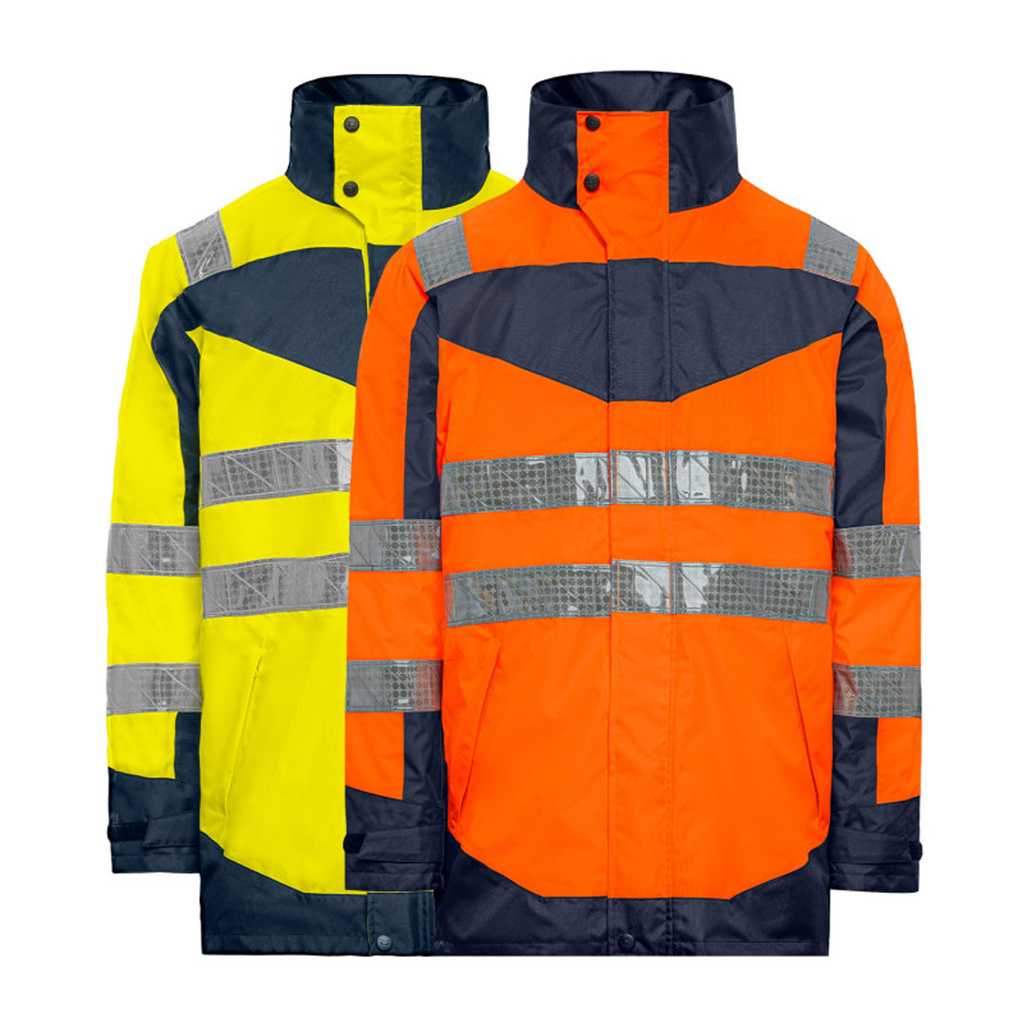 Ensemble de pluie CAP HORN Jaune/Marine - ref. VESTECAPHO2JM + PANTACAPHO2JM