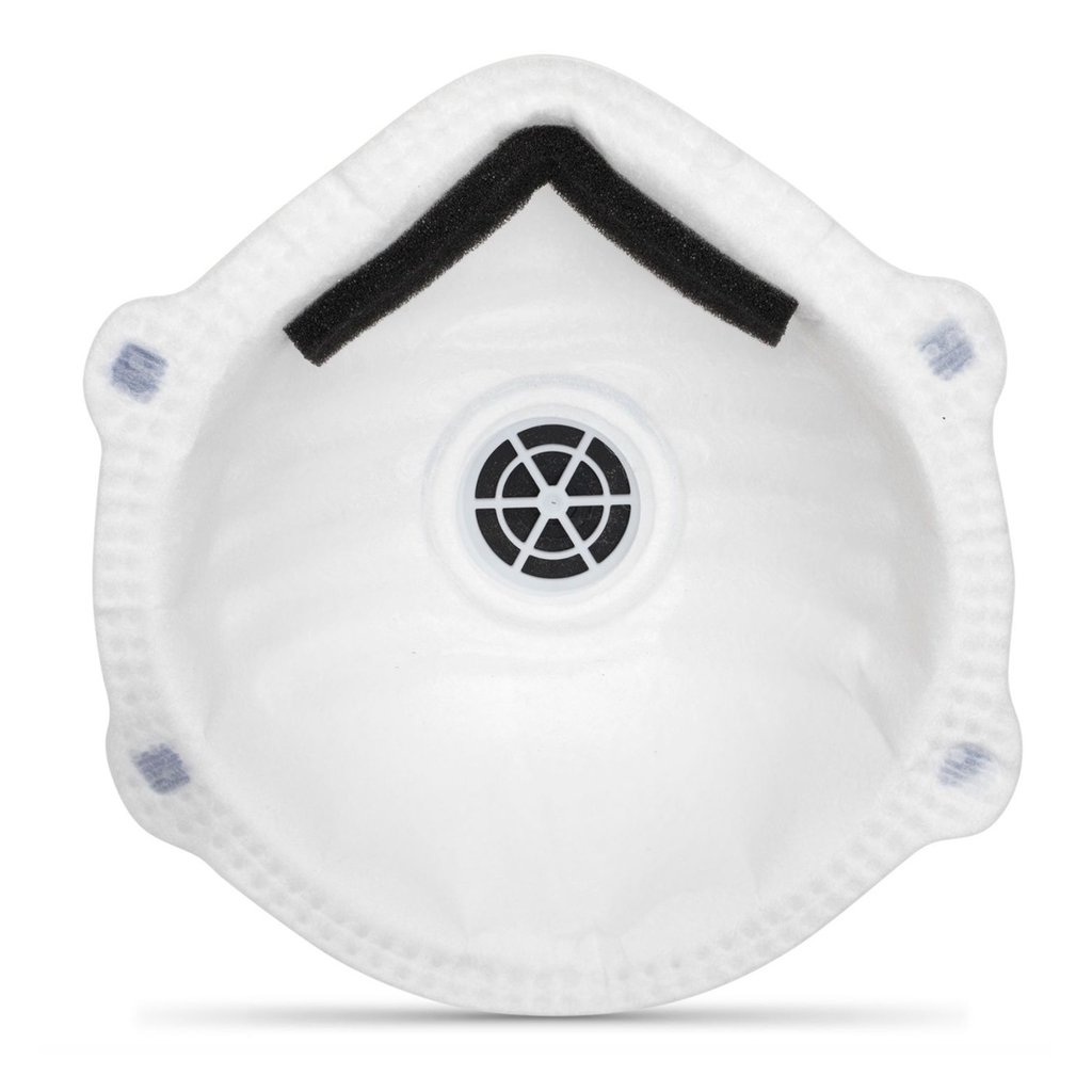 Masque coque avec valve FFP2 (boite de 10) - réf. R22