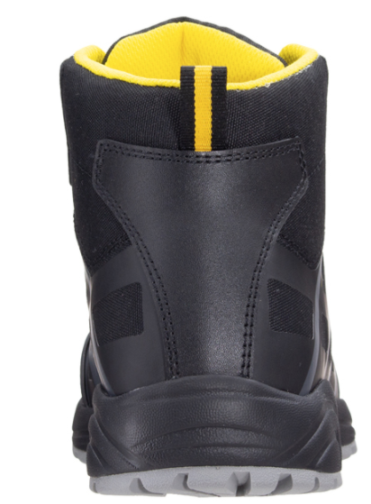 Chaussures de sécurité Haute ALUNI S3 Noir Jaune - réf. 9ALU1600