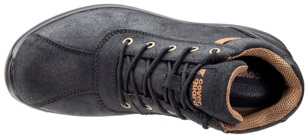 Chaussures de sécurité S3 IOLITE Haute Femme Cuir Noir - réf. 9IOLH100