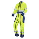 Combinaison 2 FAG fluo BASE XP jaune / marine  - réf.  9J813047