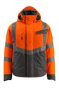 Veste grand froid HASTINGS   - réf.  15535 - orange/gris
