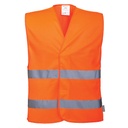 Gilet double bande HV  - réf.  C474