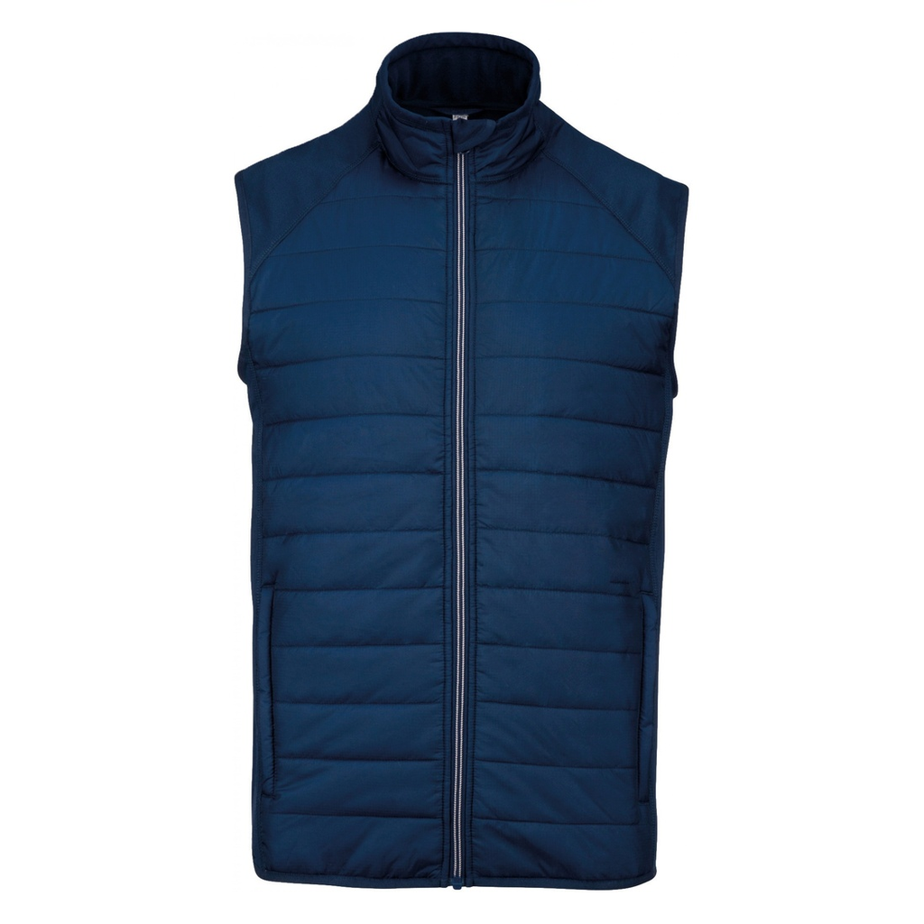 Veste sport bi-matière sans manches  - réf. PA235