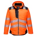 Parka HV PW3  orange noir  - réf.  T400
