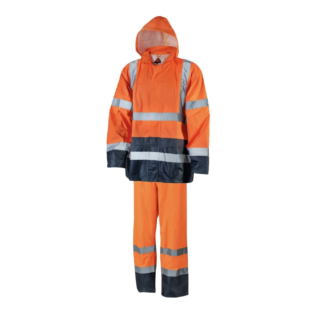 Ensemble de pluie RAINSTORM - réf. HVRAI (jaune fluo, S)