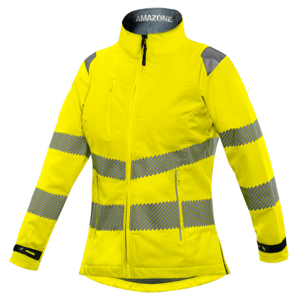 Veste softshell AMAZONE - réf. BLOUSAMAZO1 (rouge fluo, XS)