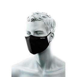 Masque en tissu noir 3 plis - réf. CC30